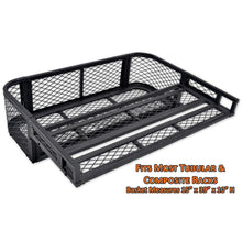 fits most tubular and composite racks