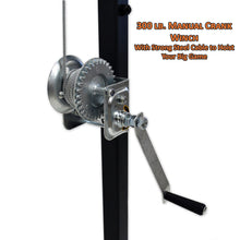 Copper Ridge Outdoors deluxe swivel lift crank winch