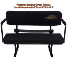 Copper Ridge Outdoors UTV jump seat front view