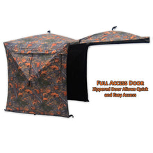 full access door is zippered for quick and easy access