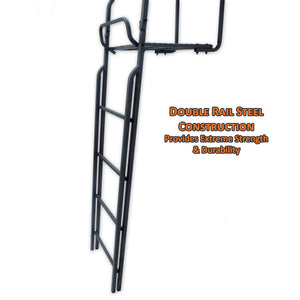 double rail steel construction provides extreme strength and durability