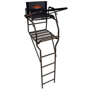 Copper Ridge Outdoors ultra comfort man-and-a-half ladder deer stand full view