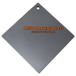 Square AR500 Steel Target Portable Kit